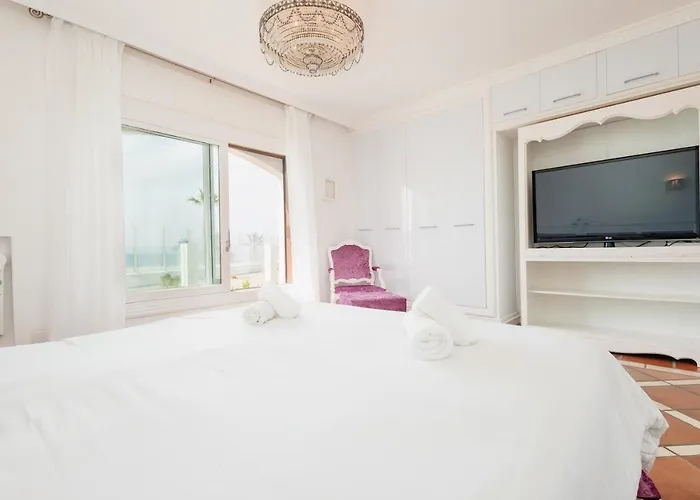 Home, With Direct Access To The Beach, Sea Views And South Facing, In Puerto Banus Marbella